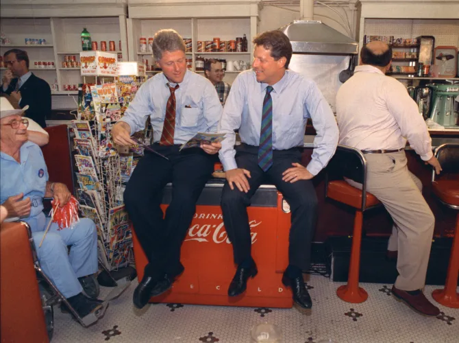 Clinton and Gore, 1992